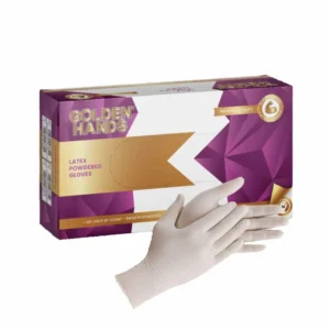 Golden Hands Latex Examination Gloves